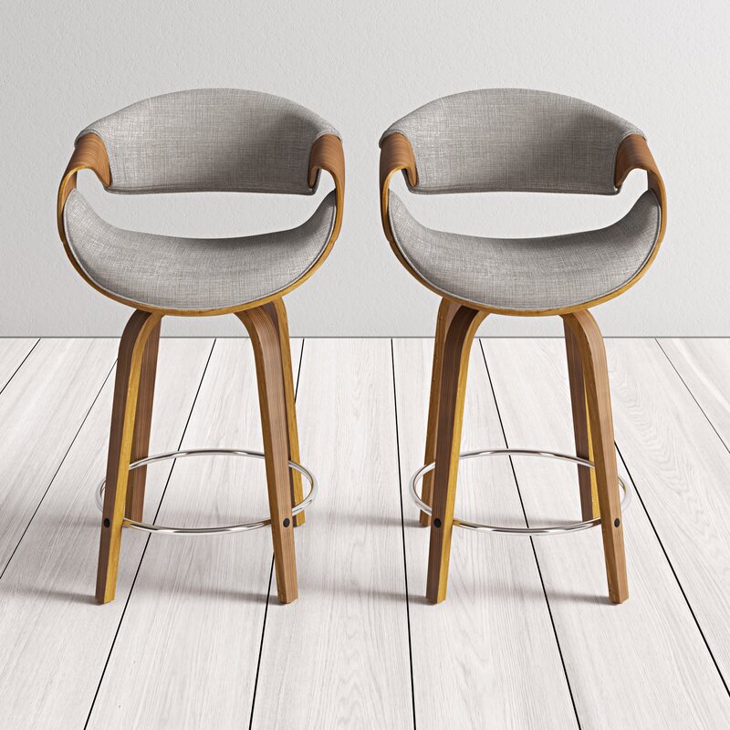 Marina Swivel Bar + Counter Stool & Reviews AllModern